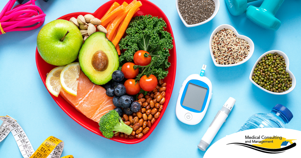 Caregiver’s managing blood sugar as part of senior home care services